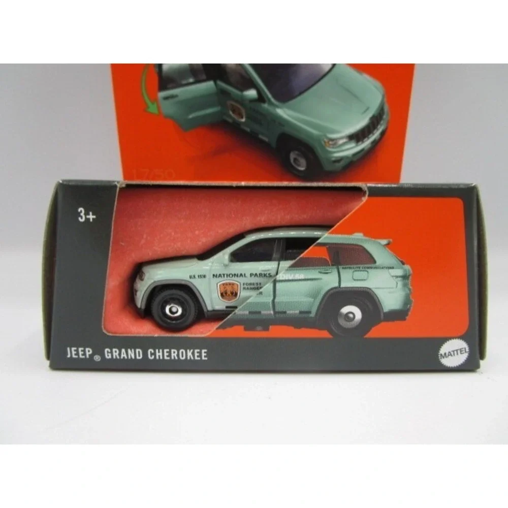 Matchbox Moving Parts Jeep Grand Cherokee National Parks Green Diecast Car 2025